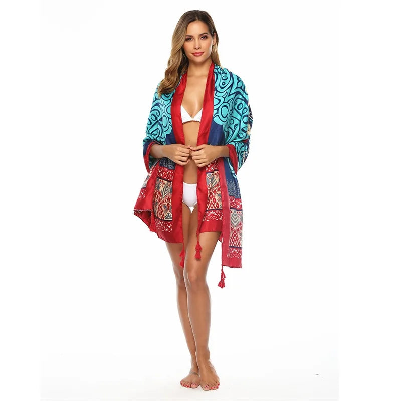 Fashion 90x180cm Twill Cotton Pareo: Your Versatile Beach Essential