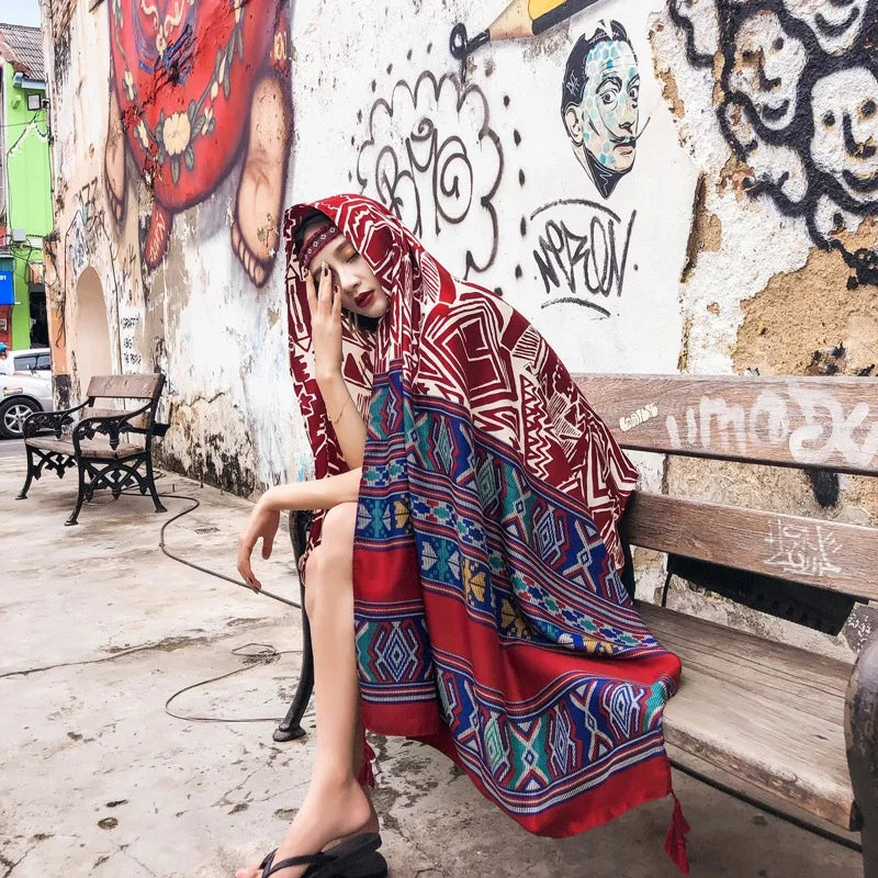 Fashion 90x180cm Twill Cotton Pareo: Your Versatile Beach Essential
