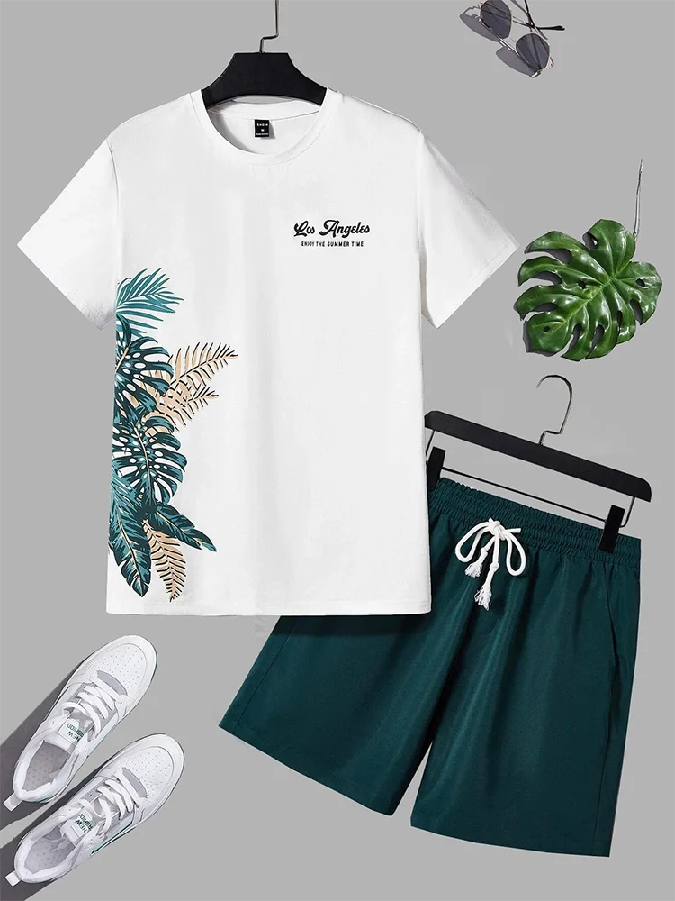 Men's Hawaiian Style Beach Suit: Casual & Stylish