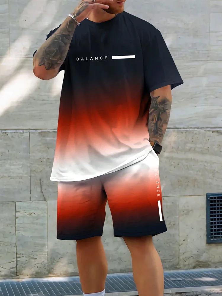 Men's Hawaiian Style Beach Suit: Casual & Stylish