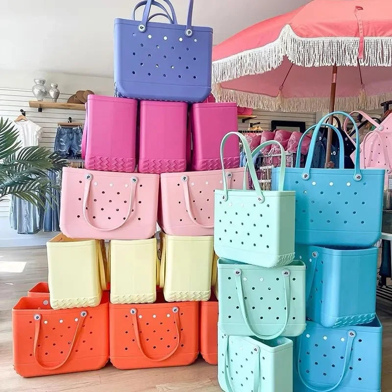 The Ultimate Waterproof Beach Tote: Stylish & Spacious!