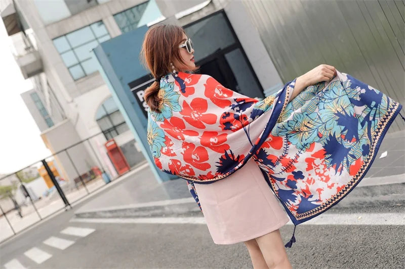 Fashion 90x180cm Twill Cotton Pareo: Your Versatile Beach Essential