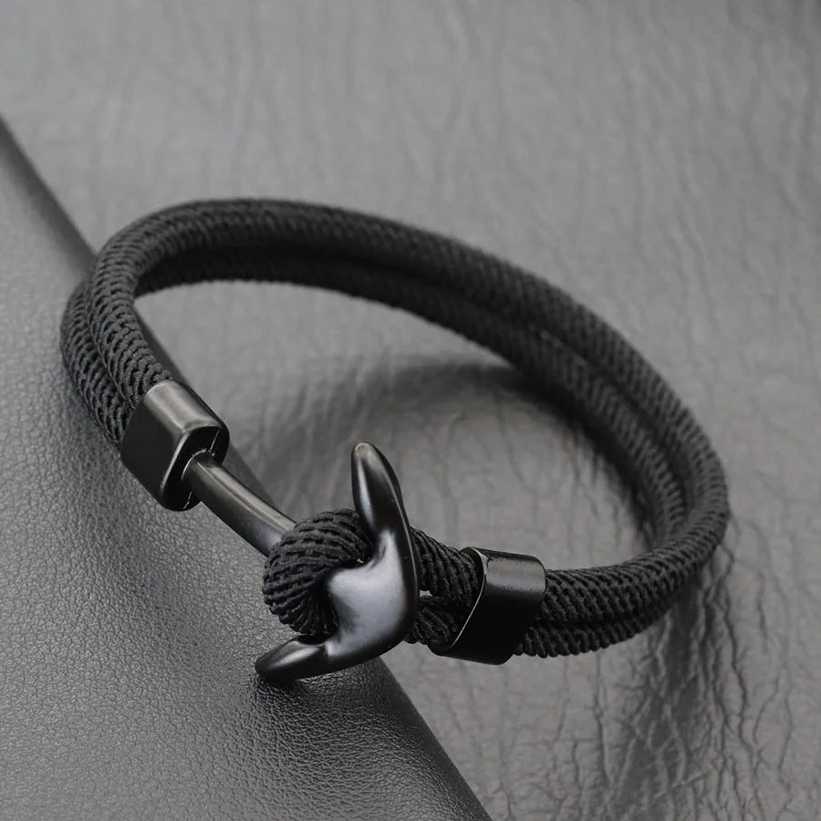 New for 2025: Handcrafted Nautical Anchor Bracelet – Your Lucky Charm for Beach & Beyond!
