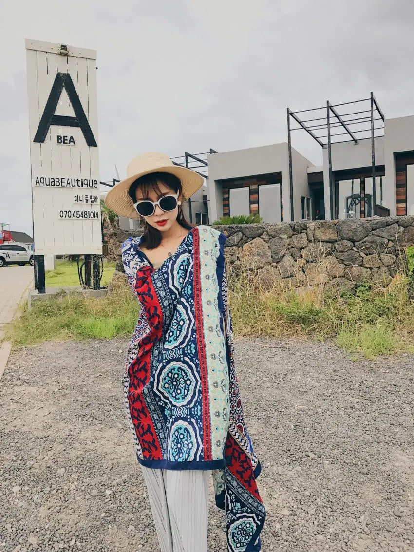 Fashion 90x180cm Twill Cotton Pareo: Your Versatile Beach Essential