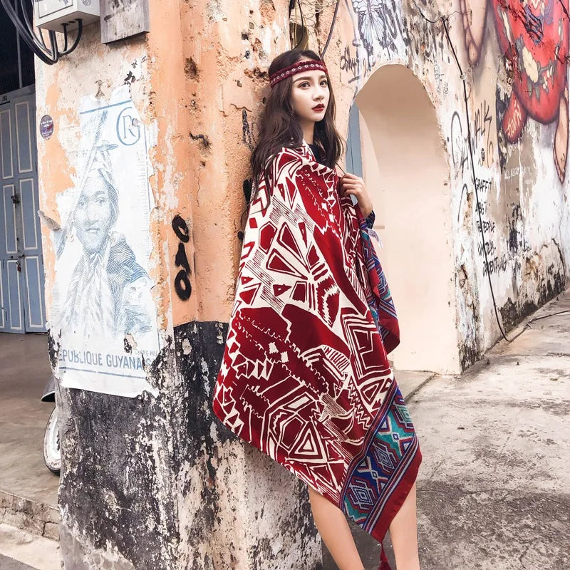 Fashion 90x180cm Twill Cotton Pareo: Your Versatile Beach Essential