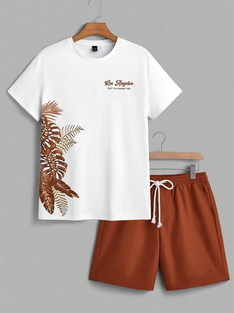 Men's Hawaiian Style Beach Suit: Casual & Stylish