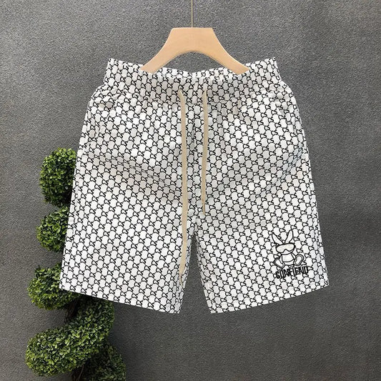 2025 Men's Letter-Printed Sports Shorts: Summer Must-Have