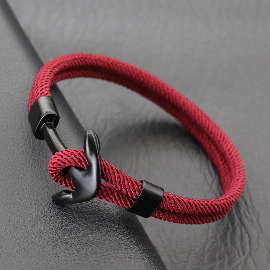 New for 2025: Handcrafted Nautical Anchor Bracelet – Your Lucky Charm for Beach & Beyond!
