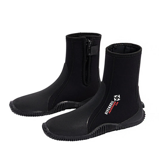 5MM Neoprene Dive Boots with Anti-Slip Grip for Ultimate Comfort in Diving, Surfing & Water Sports