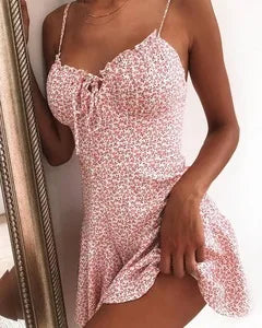 Floral Print A-Line Mini Dress: Your Go-To Summer Look