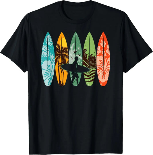 Drop Zone Men's Vintage Surfer Graphic Tee