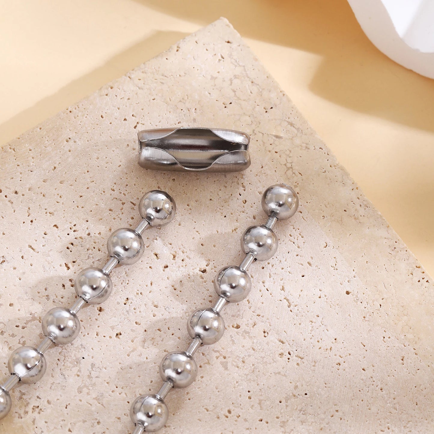 Stainless Steel Sun & Starfish Beach Necklace