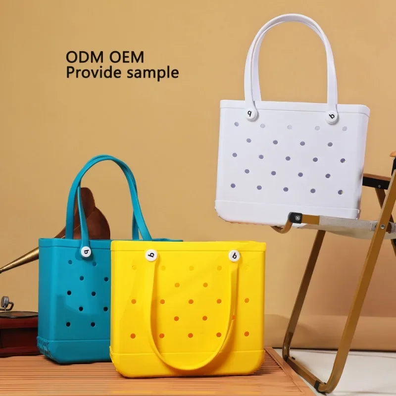 The Ultimate Waterproof Beach Tote: Stylish & Spacious!