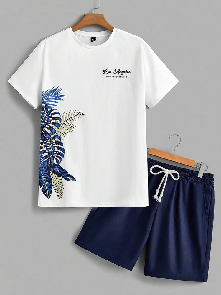Men's Hawaiian Style Beach Suit: Casual & Stylish