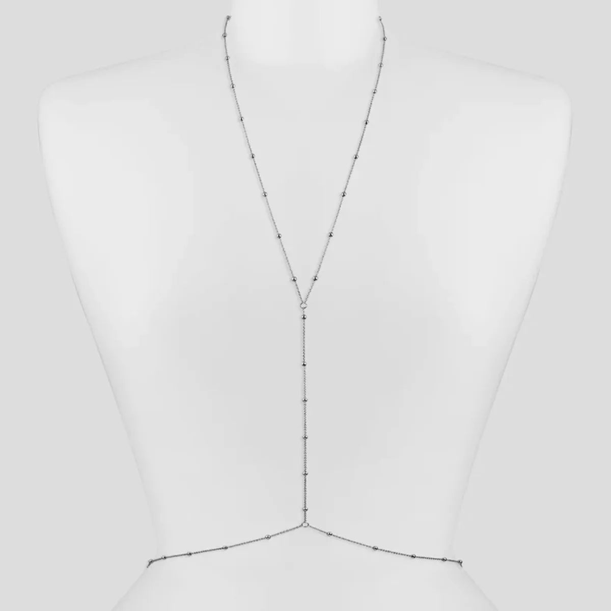 Stainless Steel Beaded Waist Chain: Sexy Bohemian Beach Accessory